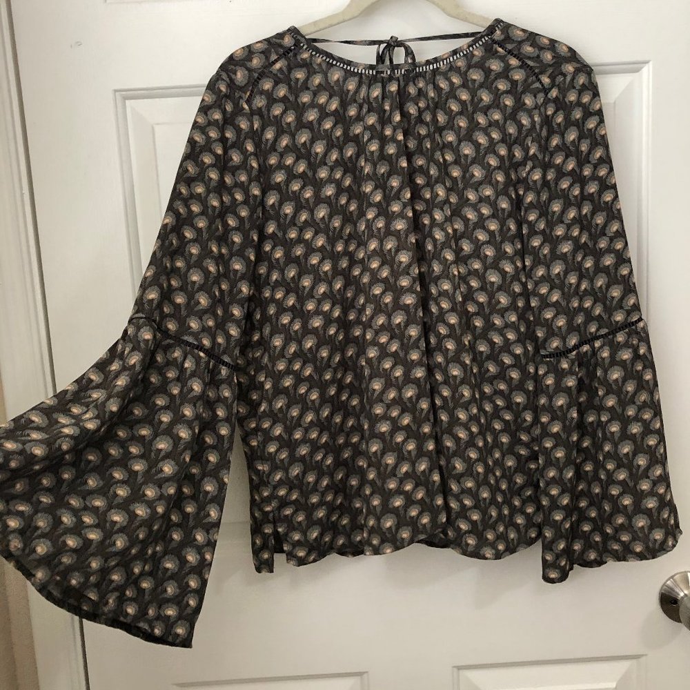 Boho Bell Sleeve Blouse